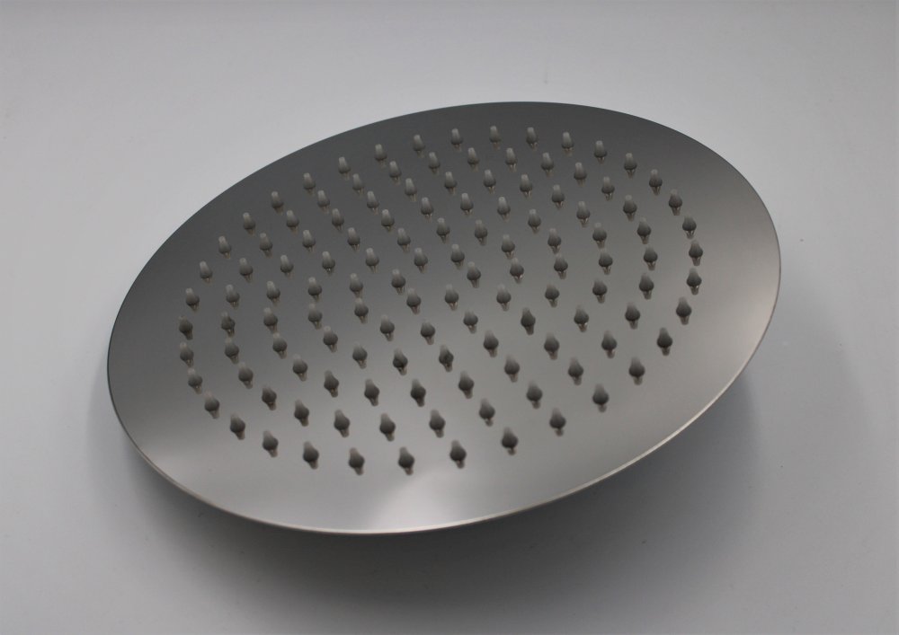 COXOVAY Deckenbrause Mit Handbrause – 25,4 Cm Regenduschkopf, Chrom, Selbstreinigende Düsen